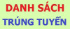 DANH SÁCH HỌC SINH TRÚNG TUYỂN - Năm học 2025-2026