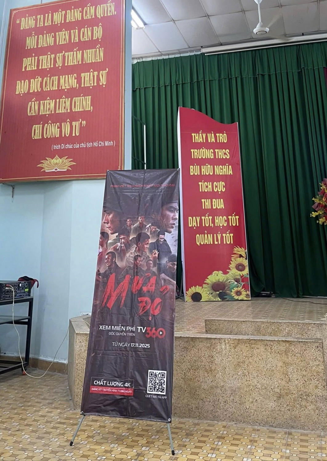 📽️ ✨CHƯƠNG TRÌNH CÔNG CHIẾU MIỄN PHÍ PHIM “MƯA ĐỎ” CHO HỌC SINH, NĂM HỌC 2025-2026 ✨📽️